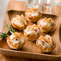 Fresh Gourmet Crispy Onion, Rosemary and Idaho Mashed Potato Bites